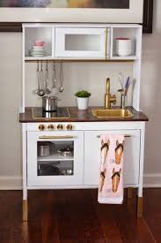 Or Give The Ikea Play Kitchen A Modern Makeover Ikea Play Kitchen Play Kitchen Kids Kitchen