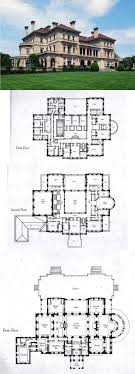 Floorplans For Gilded Age Mansions Skyscraperpage Forum The Breakers Newport Rhode Island House Plans Mansion Mansion Floor Plan Castle Floor Plan
