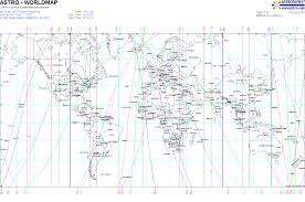 astrocartography of brazil 1822 pisces rising chart