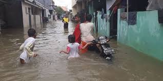 Video banjir februari 2021 di kota bekasi, kabupaten bekasi, cikarang, cibitung dan sekitarnya. Empat Kecamatan Di Kota Bekasi Terendam Banjir Merdeka Com