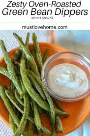 Plunge into ice water to stop the cooking process; Zesty Green Bean Dippers Must Love Home