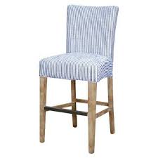 New Pacific Direct Inc Milton 26 In Fabric Counter Stool Blue Stripes Hayneedle In 2020 Bar Stools Counter Stools Stool