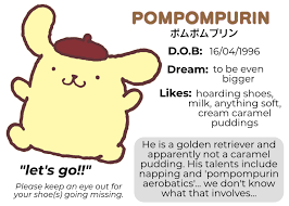Pompompurin Imouto Purin line stamps | cute memes, kawaii drawings, sanrio. pompompurin imouto