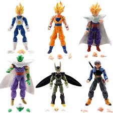 Maybe you would like to learn more about one of these? Amazon Com Dragon Ball Z 6x 5 Figures Piccolo Cell Trunks Super Saiyan Goku Gohan Vegeta Toys Games