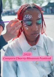 First Spring Festival of 2025 in the books 🙌🏻 it’s officially Spring  time, y’all! #spring #festival #cherryblossom #facepainting #sunshine  #family #familyfun #sundayfunday #atlanta