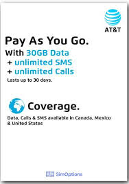 At&t unlimited data sim card. Buy 30gb At T Data Prepaid Sim Card With Unlimited Calls