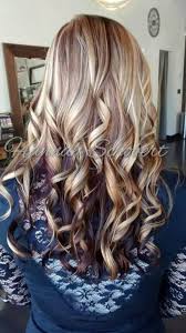 The color melts through your hair like wine and is perfect for the colder weather. Blonde Highlight With Burgundy Violet Purple Maroon Lowlight Fall Hair By Hannah Long Layered Hair Hair Color Burgundy Burgundy Hair Hair Styles
