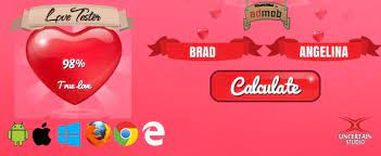 Love Tester By Uncertainstudio Help Your Users To Find The Perfect Partner How With A Little Bit Of Magic Video Game Jobs Video Game Tester Brad And Angelina
