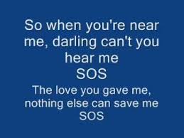 Abba S O S What Happened To Our Love It Used To Be So Good Abba Lyrics Abba Sos Lyrics