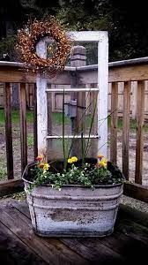 About outdoor and window décor. 32 Fun And Inspiring Old Window Outdoor Decor Ideas To Make Your Yard Shine Outdoor Window Decor Rustic Gardens Porch Landscaping