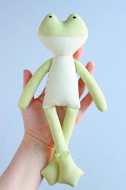 Pdf Frog Sewing Pattern Tutorial Diy Animal Rag Doll Soft Etsy Frog Doll Sewing Projects Sewing Projects For Beginners