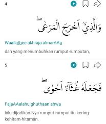 Surat ini terdiri dari 19 ayat. 5 Tulislah Surah Al A La Ayat 4 5 Tolong Di Jawab Ya Teman Teman Brainly Co Id