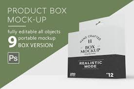 Cd label & case mockups. Branding Box Mockup Box Mockup Creative Words Branding