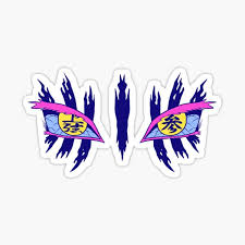 Akaza Demon Slayer Stickers for Sale | Redbubble