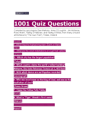 Displaying 22 questions associated with risk. 1001 Quiz Questions Pdf Planets Yeast