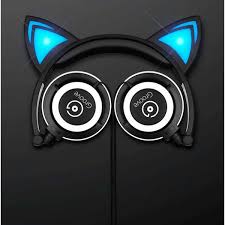 Light Up Cat Ears Headphones Customization Options Deluxe Com Deluxe