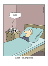 He was known for his black humor. Weg Hier