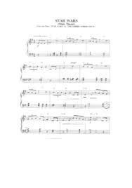 Many species of alien creatures (often humanoid) are depicted. Star Wars Main Theme Star Wars Free Piano Sheet Music Pdf