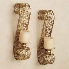 Shop wall lights and sconces and other antique, modern and contemporary lamps and lighting from top sellers and makers around the world. Diandre Gold Metal Wall Sconce Pair