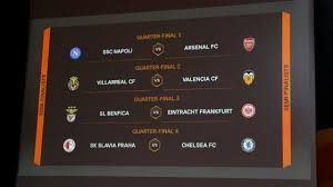 Sorteggi champions league e europa league in diretta. Europa League Sorteggio Sfortunato Per Il Napoli Quarti Contro L Arsenal La Repubblica