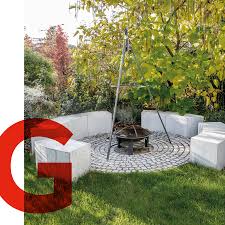 Feuerstelle Mit Sitzgelegenheit Feuerstelle Garten Grillplatz Im Garten Feuerstelle