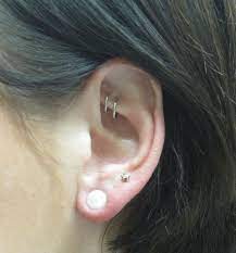 Double Rook Piercing I Want To Do This So Much But I Am Still Struggling To Heal My First Rook Piercing Jewelry Double Rook Piercing Silver Circle Earrings