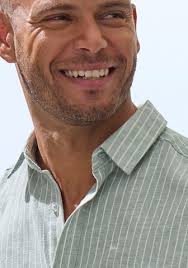 JOHN DEVIN Regular fit Button Up Shirt in Mint