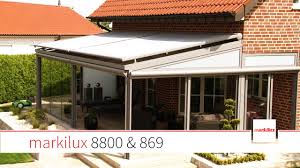 Große rabatte bei ✔️ mm markisenbau. Markilux 8800 Rund Eckig Funktional Http Markilux Com De Produkte Marki Das Runde Kassettenprofil Und Die E Wintergarten Wintergarten Gunstig Markise