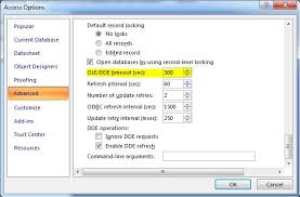 The 'topic' field in a dde request is invalid. Access 2013 Linked Table Timeout Error Stack Overflow