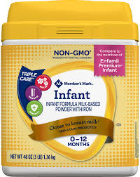 Target and the company it outsourced development and manufacturing . Infant Formula Compare To Enfamil Member S Mark Formula