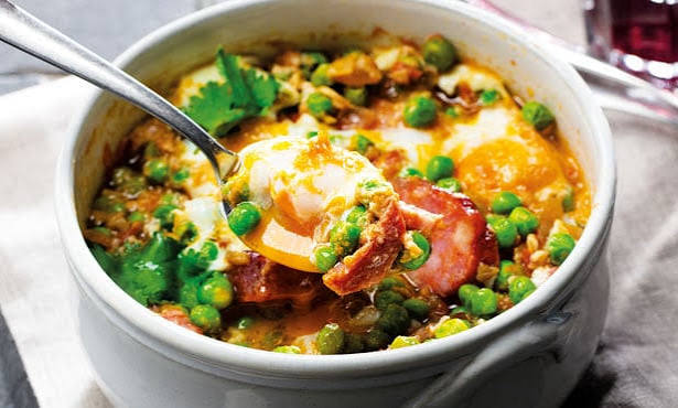 Peas with Eggs