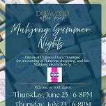 June Mahjong Night at Dogwood Lane Goods