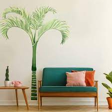 Stencil graffiti is created by cutting out shapes and designs in a stiff material (such as cardboard or subject folders) to form an overall design or image. Royal Palm Stencil For Wall Decor Large Palm Tree Stencil By Cutting Edge Stencils