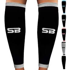 details about sb sox compression calf sleeves 20 30mmhg for men women perfect option to