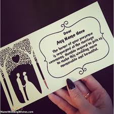 Once you make the card after that you can download it as image or can be sent through e mail as pic and also you can share or post to facebook, google plus, pinterest, twitter or celebrate the. Totally Free Wedding Invitation Cards Online With Name