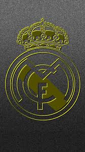 Logo wallpapers from real madrid club de fútbol, better known as footbal club real madrid from spain. Gold Club Crest Real Madrid Phone Wallpaper Real Madrid Football Real Madrid Soccer Real Madrid