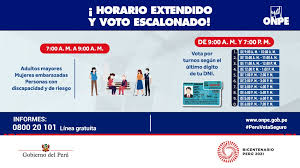 Cabe anotar que si el votante onpe precisó que si el ciudadano ya eligió su local de votación en procesos anteriores, es importante que vuelva a realizarlo porque solo así se podrá. Elecciones 2021 Conoce Aqui Tu Lugar De Votacion Y El Horario Segun El Ultimo Digito De Tu Dni Tvperu