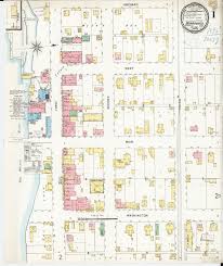 These maps show with detail colour drawings and symbols, the character of the outside and inside. Sanborn Fire Insurance Maps Van Buren County Iowa