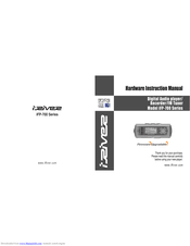 Iriver Ifp 780 Manuals Manualslib