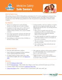 Medication Safety Medicine Safety Safe Kids Worldwide Kids Safe