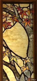 Japanese Maple Stained Glass Entry Theodore Ellison Designs Glass Art Pictures Sea Glass Art Stained Glass Art