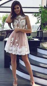 A Line Prom Dresses White Homecoming Dresses Short Homecoming Dresses With Lace Sleeveless M Mini Prom Dresses White Lace Prom Dress White Homecoming Dresses