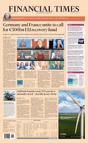 Instagram feed of the financial times. Financial Times On Twitter Just Published Front Page Of The Financial Times International Edition Tuesday May 19 Https T Co H1owzgm1gr