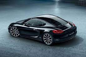 2016 Porsche Cayman Black Edition Shows Off Stealth Beauty Black Edition Porsche Porsche Cars