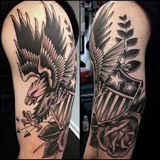 Shawnpattontattooer Gmail Com Shawnpattontattooer Instagram Photos And Videos Traditional Eagle Tattoo Tattoos Arm Tattoo