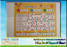 Kids Magnet I Can Do It Reward Chart Interactive Learning