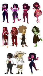 Ruby S And Other Gems Fusions Steven Universe Gem Steven Universe Fanart Steven Universe Fusion