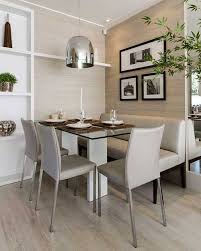 A iluminao desse ambiente deve ser muito bem planejada se possvel crie um jogo de luzes diferentes e independentes com por exemplo um lustre para sala de jantar luminrias e at. Sala De Jantar Decorada Pequena 45 Ideias Para Voce Decorar