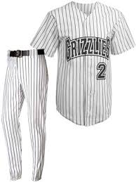 Black And White Striped Baseball Jersey Pin On Team Uniforms