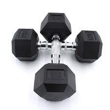 Mancuerna hexagonal hex dumbbell 2,5 kg. Xtreme Sport Mancuernas Hexagonales 5 Kg Pesas De Goma Falabella Com